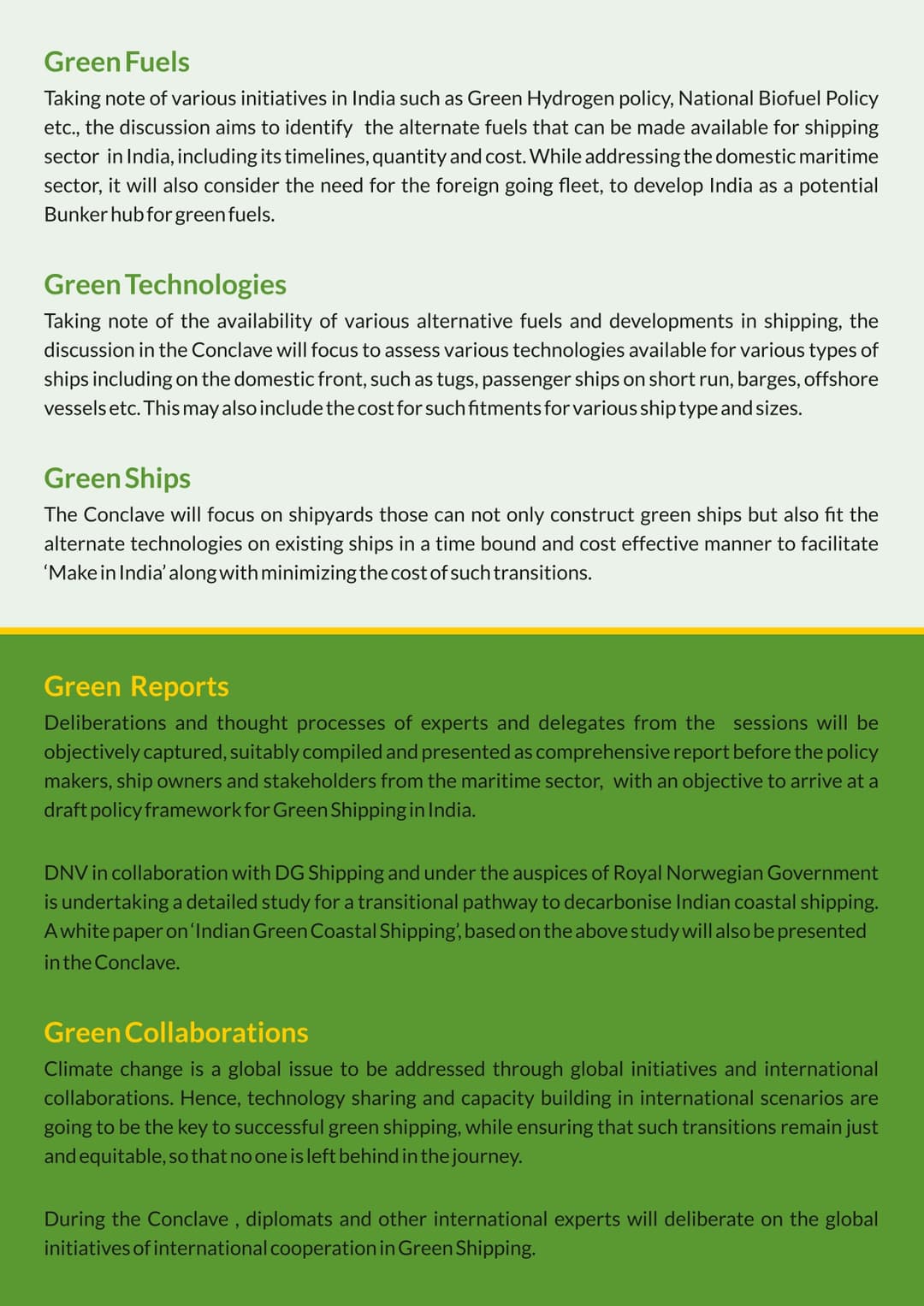 DG Shipping Brochure Page 2