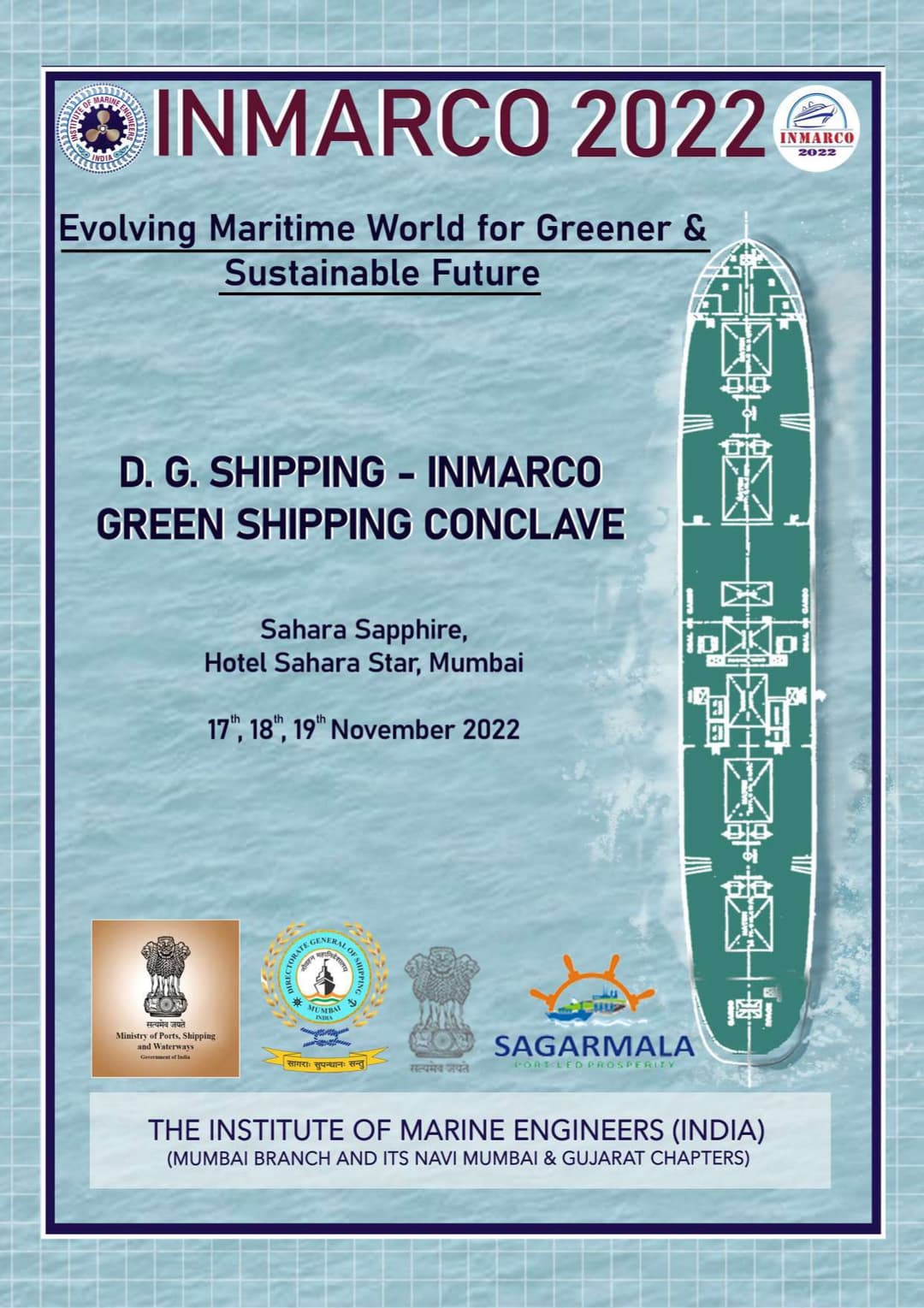 Third Information Brochure — page 1 cover with conference details