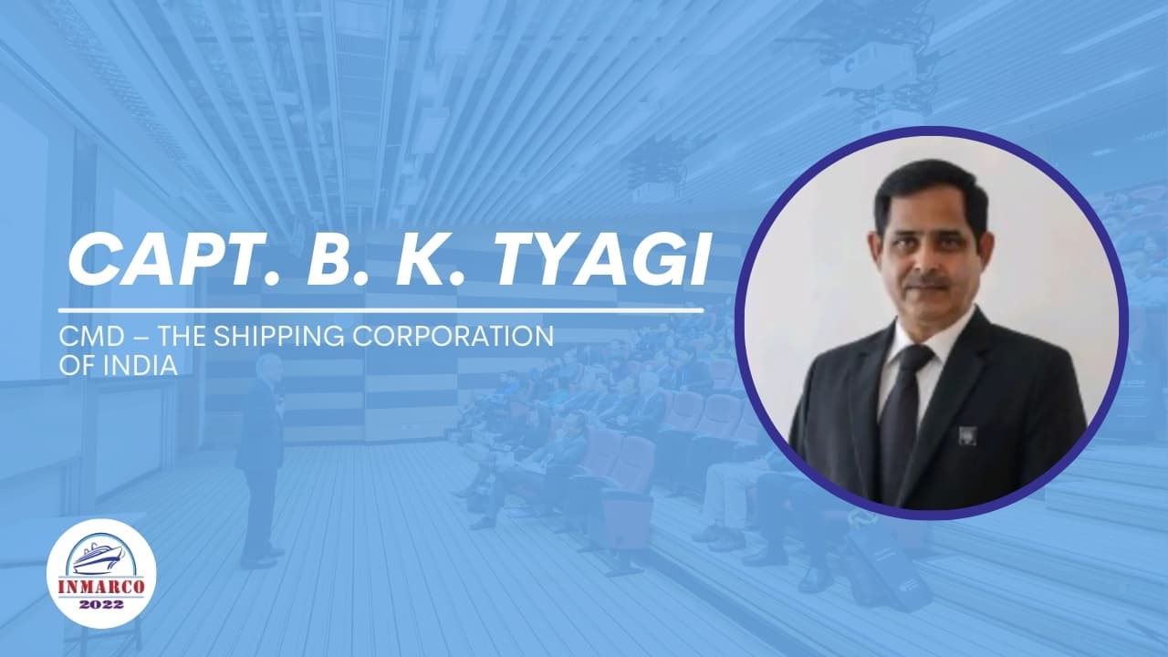 Capt.B.K.Tyagi CMD – The Shipping Corporation of India promotional video thumbnail