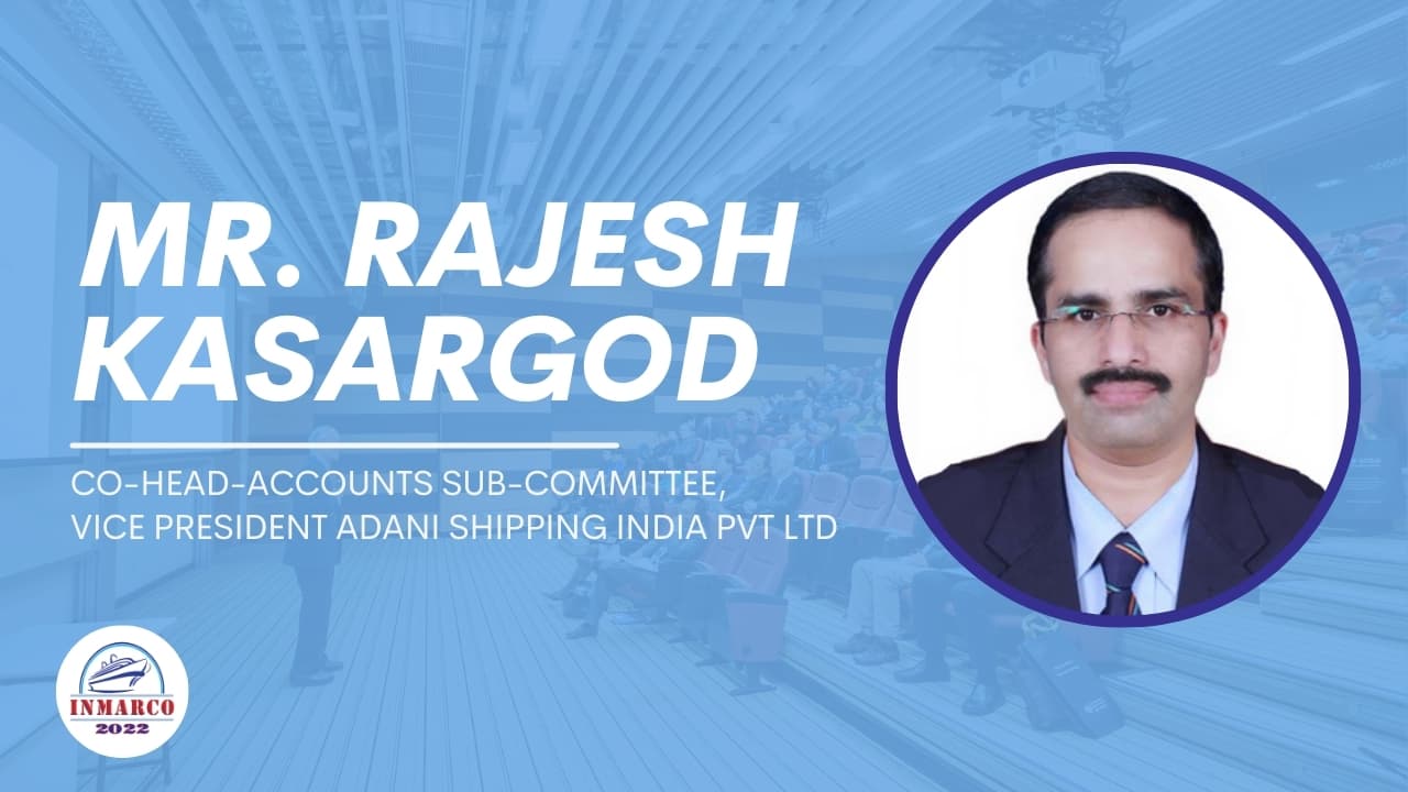 Mr. Rajesh Kasargod- Co-Head-Accounts Sub-Committee & Vice President Adani Shipping India Pvt Ltd promotional video thumbnail