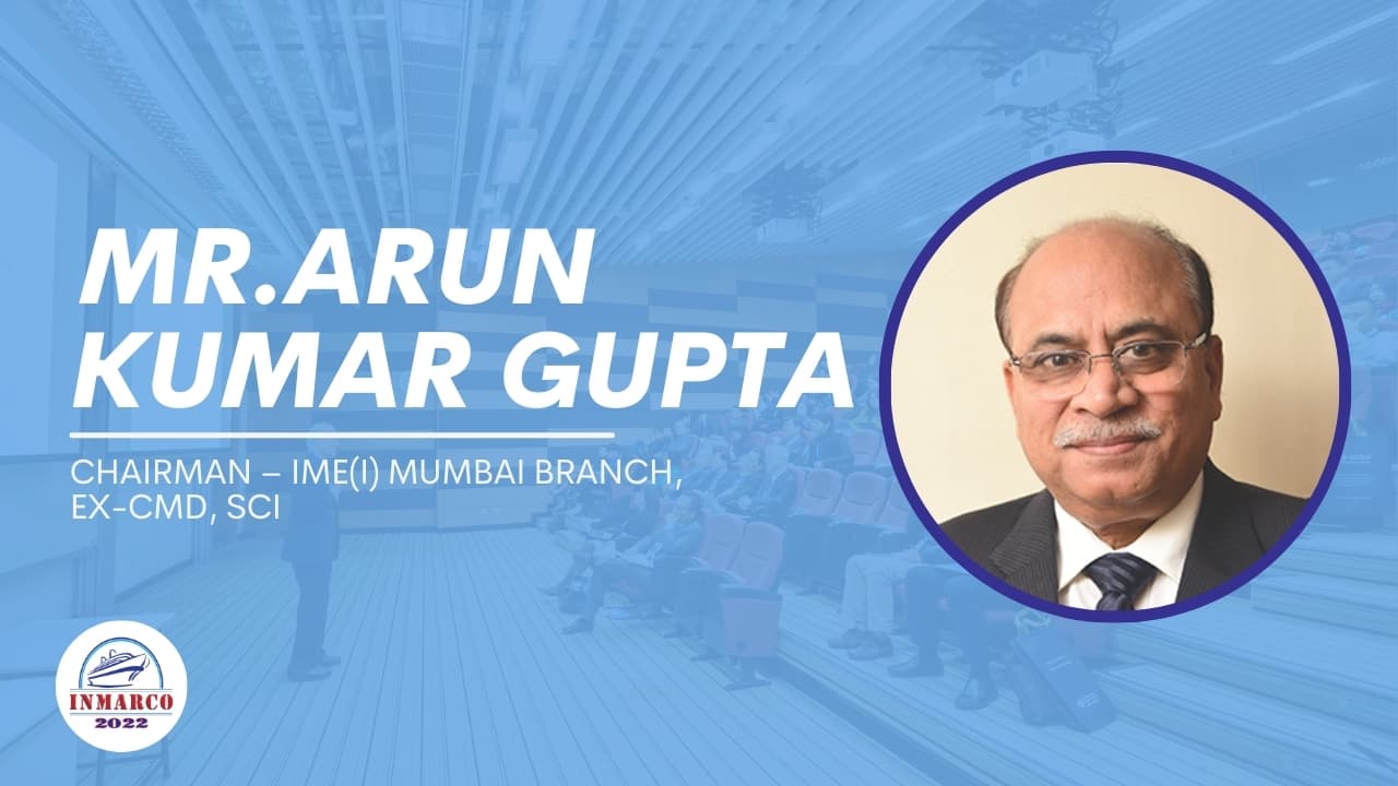 Mr. Arun Kumar Gupta Chairman – IME(I) Mumbai branch | Ex-CMD, SCI promotional video thumbnail