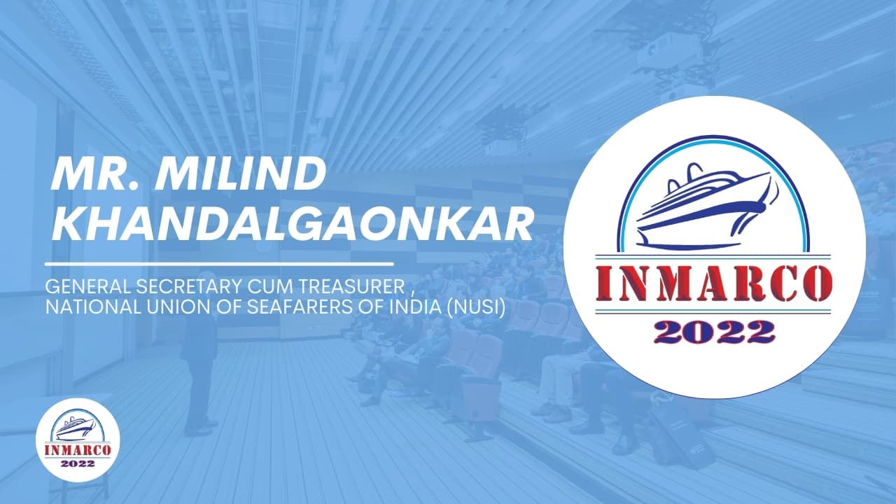 Mr. Milind Khandalgaonkar General Secretary cum Treasurer , National Union of Seafarers of India (NUSI) promotional video thumbnail