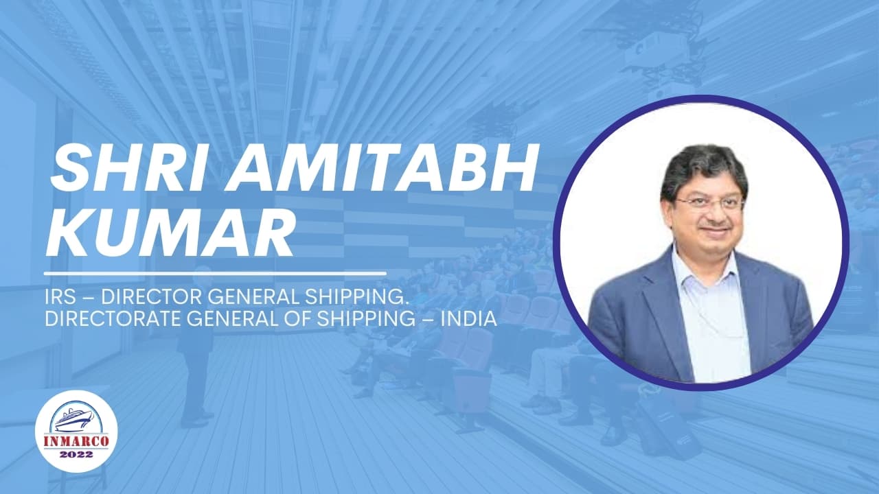 Shri Amitabh Kumar, IRS – Director General Shipping. Directorate General of Shipping – India promotional video thumbnail