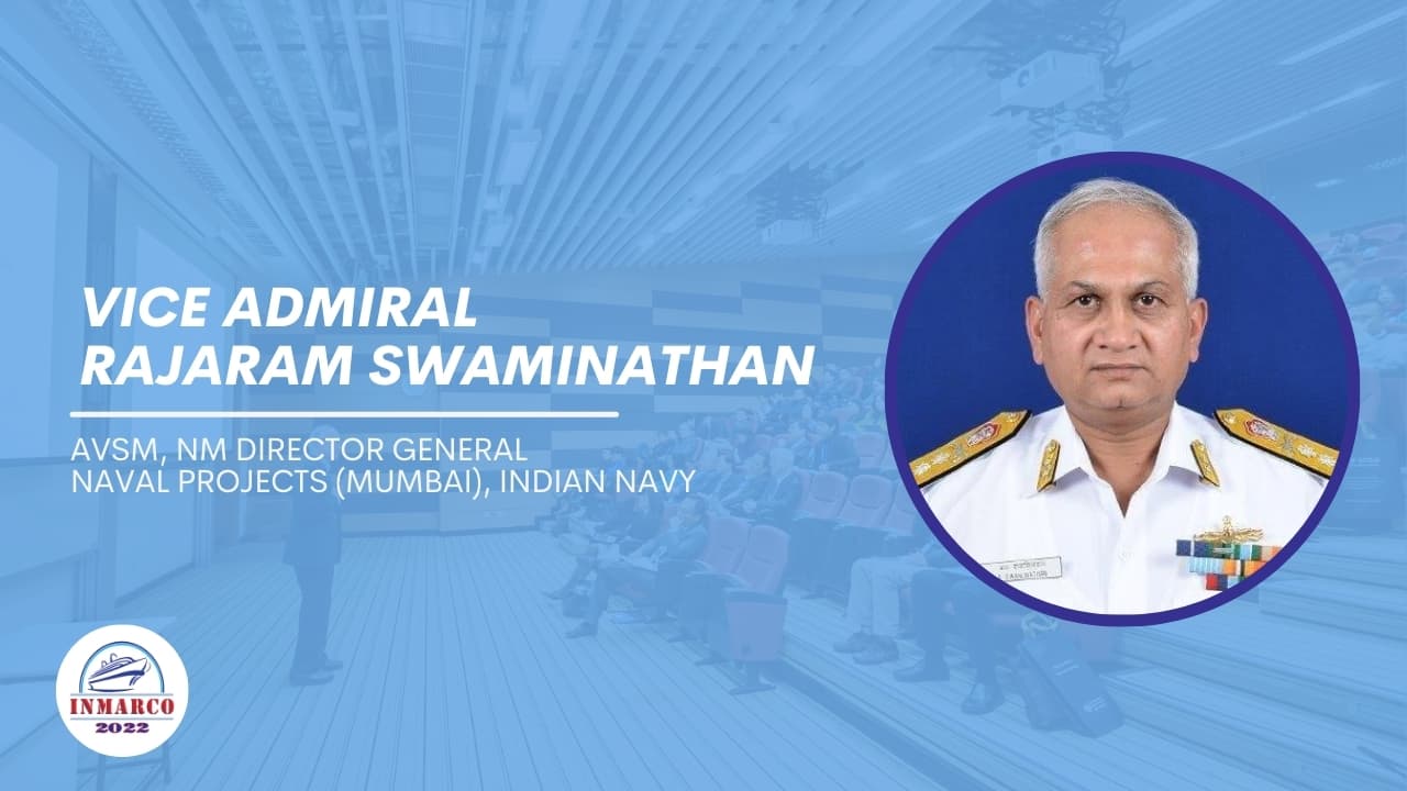 Vice Admiral Rajaram Swaminathan, AVSM, NM Director General Naval Projects (Mumbai), Indian Navy promotional video thumbnail