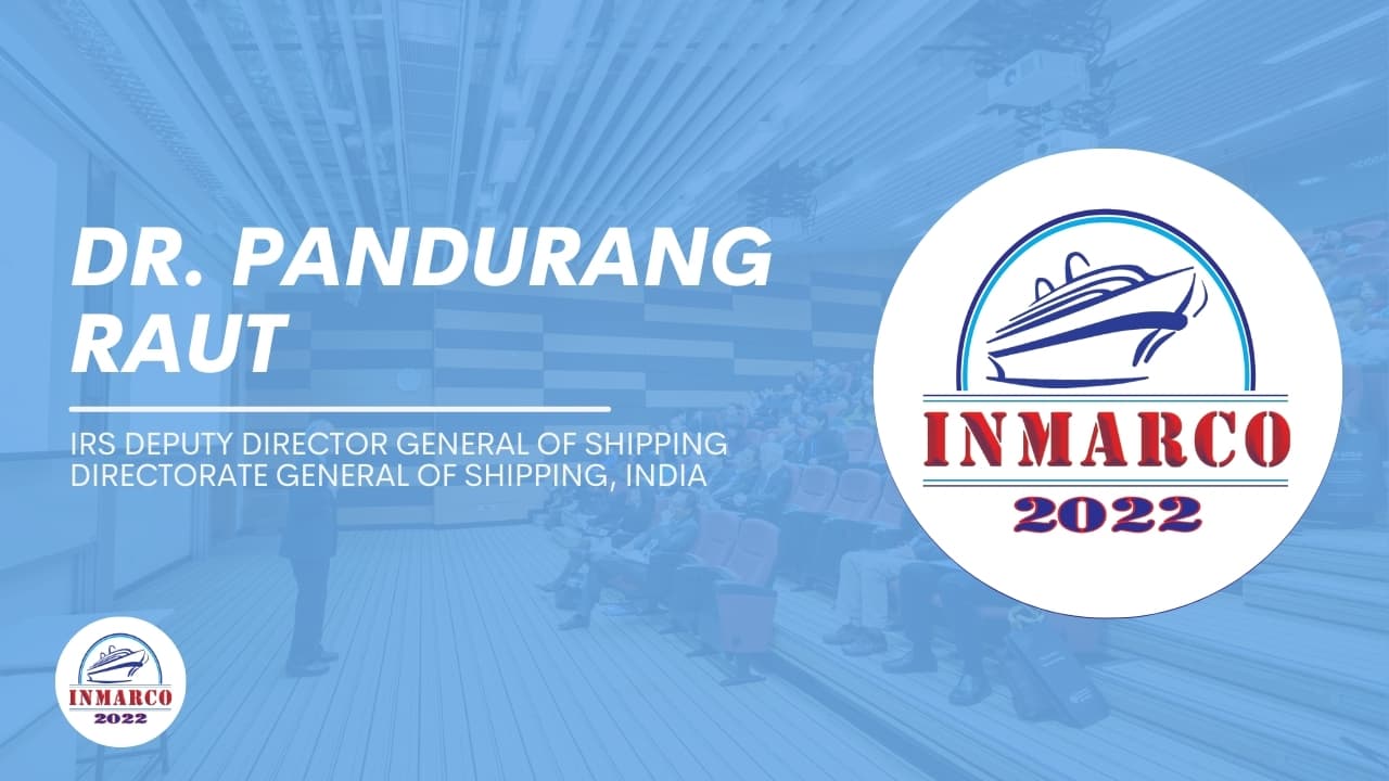 Dr. Pandurang Raut , IRS Deputy Director General of Shipping Directorate General of Shipping, India promotional video thumbnail