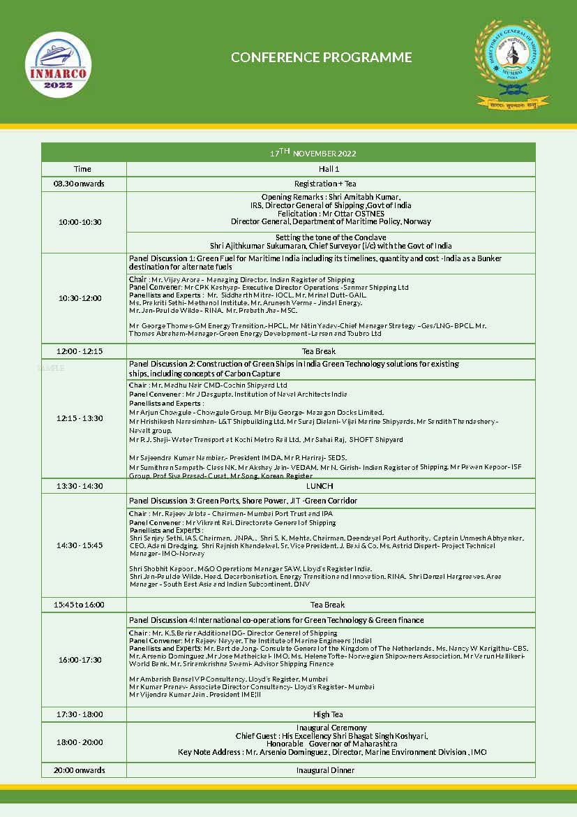 Speakers & Panelists – Day 1